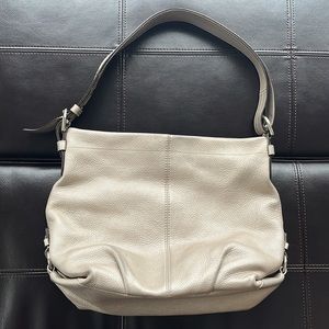 Coach leather shoulder bag